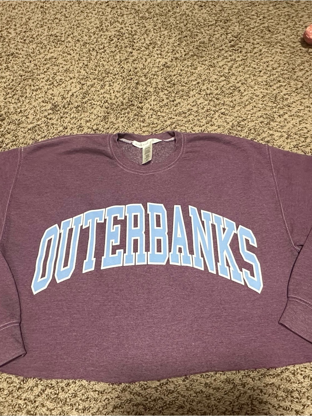 Altar'd State Purple Crewneck Pullover M/L
